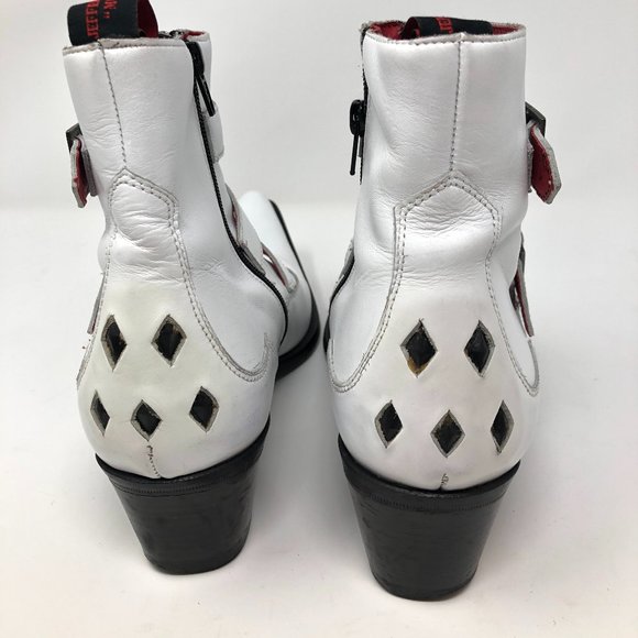 Jeffery West Sixx Muse Leather Ankle Boots - Picture 5 of 16